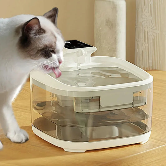 2025 Large-Capacity Pet Water Fountain – Automatic Cat & Dog Dispenser with Circulating Filter