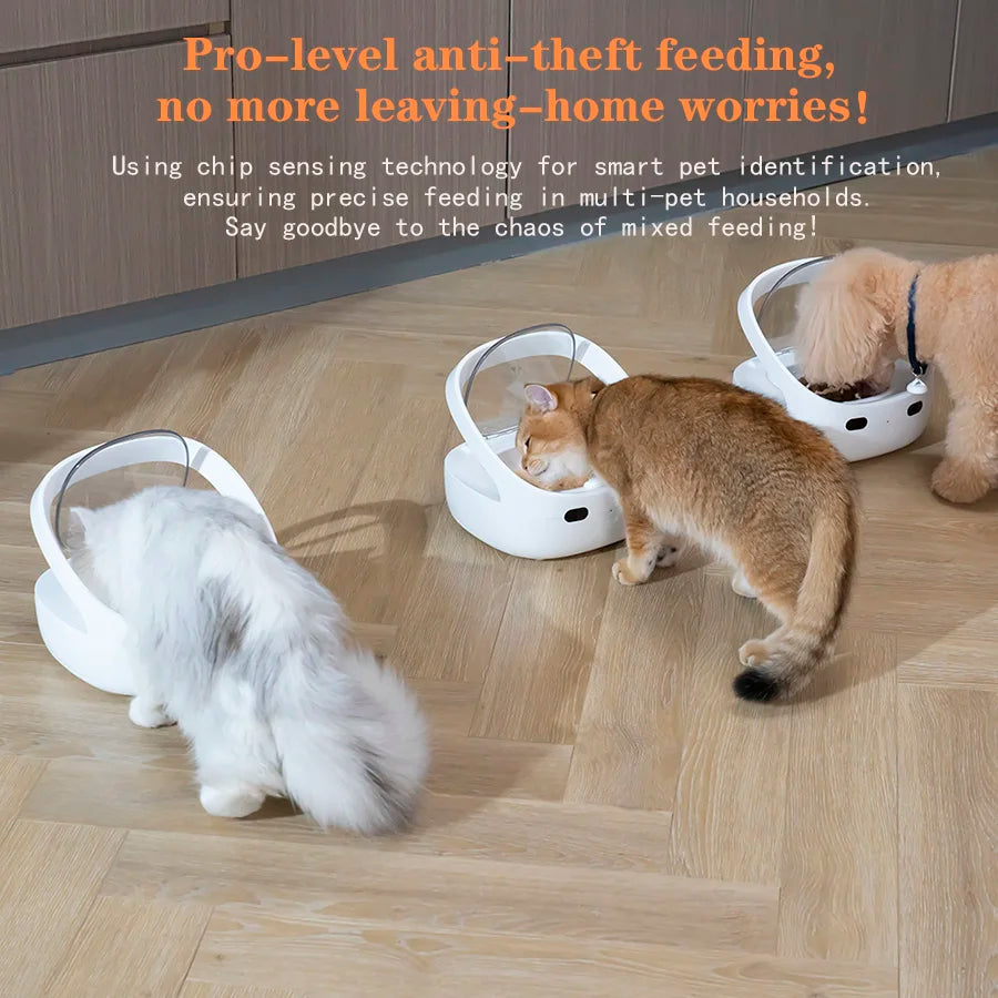 Petoneer NutriCare Smart Pet Feeder – App-Controlled Automatic Cat & Dog Feeder for Multi-Pet Homes